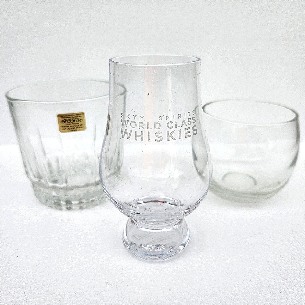 3 Vintage Cocktail Glasses Bar Drinks Mancave